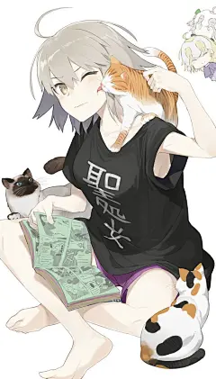 动漫人物壁纸 ·短发_id : 有许多留着短发的美少女也是有着超高人气的！ 从活泼开朗到沉着知性，各种类型的短发妹纸都有~在短发控眼中，只有能驾驭短发造型的，才是女神！ ❖ P站 id=54170584 ❖ P站 id=…