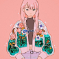 粉红少女系列~  
ins：meyoco ​ ​​​​