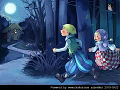 鱼子的糖果屋的插画画廊展厅