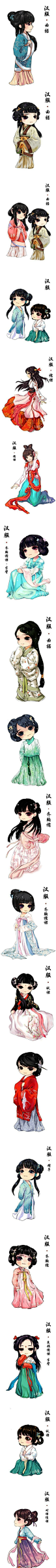 还在迷恋和服，韩服吗。。。看看中国古代的汉服吧~~~你会爱上它的！！