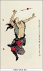 水墨画｜戴敦邦水浒人物谱108将