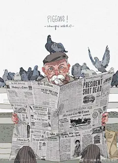 分享插画，张惜～作品#插画##遇见艺术##美术生##手绘#2广州·一尚画室 2广州 ​​​​