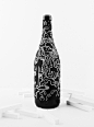 随意涂鸦的酒瓶包装 设计资讯 详情页 设计时代网