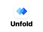 Unfold logo appicon appdesign unfold logo