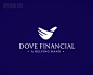Dove Financial鸽子金融商标设计 #Logo#