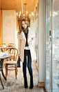 环领针织背心长袖上衣组合 : Romantic & Trendy Looks, Styleonme