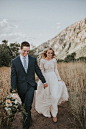Insanely Beautiful First Look Photos in the Utah Mountains