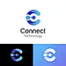 Premium Vector | Letter c technology logo symbol for connect system graphic design element vector template
