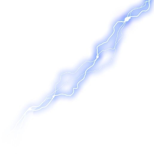 闪电打雷素材雷电交加PNG免扣素材