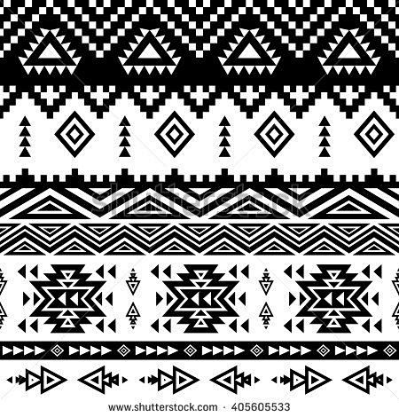 Seamless ethnic patt...