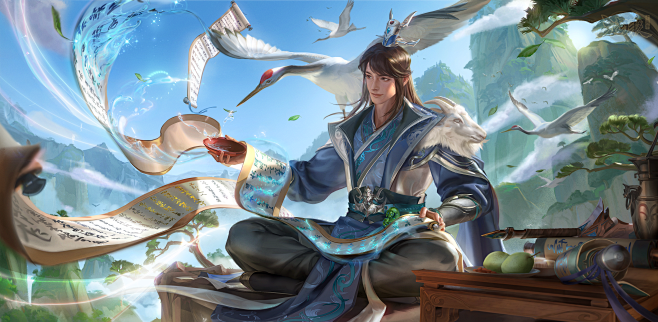 丹青墨泽·羊祜