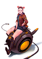 #日系# #科幻# SM, teysuki テイスキ : SM by teysuki テイスキ on ArtStation. 少女
