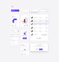 健身app ui组件 uikit .sketch素材下载 - 豆皮儿