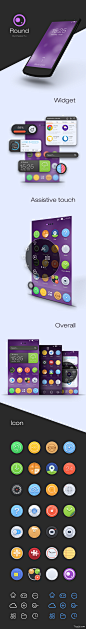 Round android APP主题包UI设计 - 图翼网(TUYIYI.COM) - 优秀APP设计师联盟