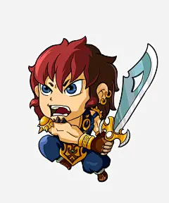人物_新图网 https://www.ixintu.com 古代 三国 人物 卡通 战士