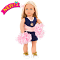 18-inch Cheerleader Doll Khloe