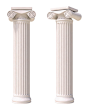 古典欧式罗马柱高清图片 - 素材中国16素材网