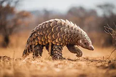 拒绝野味保护特化物种穿山甲