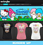 We Love Fine Tshirt Design Contests : Runner Up Winner for Baloon Airventure design. Held in WeLoveFine.com for the Sanrio Tshirt Design contest.