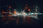 城市道路夜景,城市夜景,现代都市,现代城市,背景图片,CC0,免费图片,