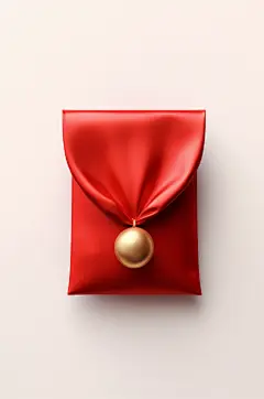 AI数字艺术中国风新年春节立体红包元素