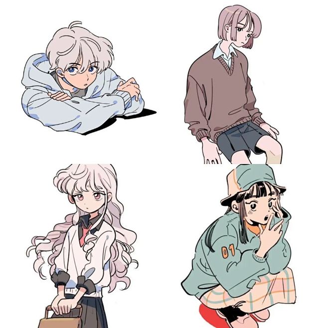 插画家｜dolman4878 甜甜的马卡...