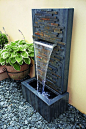 Natural Slate Falls for Small Water Features Idea: