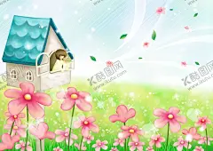 卡通插画 【酷图网】卡通插画,唯美插画,幼儿园背景,卡通背景,卡通房子,卡通树木,海豚,卡通山水,太阳,鹤,山水画,梦幻,唯美,儿童房背景,墙画,摩天轮,花卉,蓝天,白云背景墙,卡通画,城堡,水彩画,贴画,窗帘画,喷绘,写真,童趣,海报,3D背景墙,花卉背景墙,沙发背景,家装背景墙,客厅背景,电视机背景墙,