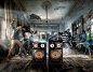 SAMSUNG Gigasound Retouching : Digital Manipulation.