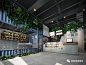 归本主义咖啡厅设计元素---绿植墙，让整个空间美上天！【全球最好的垂直绿化34期】