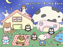 可爱插画ipad壁纸  cr.麻薯飞行日记
