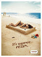 Lonas Mattresses Poster Summer Campaign 2014 on Behance