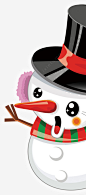 圣诞雪人圣诞节免抠png素材_新图网ixintu.com