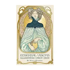 进口正版缥缈愿景塔罗牌烫金韦特虚幻塔罗Ethereal Visions Tarot-淘宝网