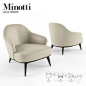 Minotti Leslie Armchair DESCARGADA