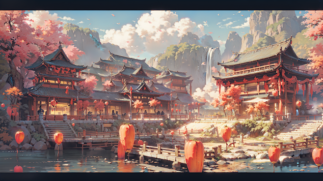 AI场景绘画-古代房屋场景-117064...