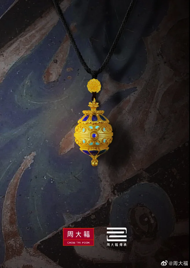 周大福-敦煌/古法金-花瓣网