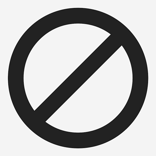 禁止交叉圆圆圈反斜杠图标_88ICON https://88icon.com 禁止 交叉圆 圆圈反斜杠 无符号 禁止标志 圆形 环形 不允许