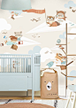 Little Hands Wallpaper Mural - The wallpaper can be ordered in various sizes. We are like tailors, the wallpaper will fit perfectly on your wall, you just have to give us the measures you need!