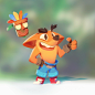 Crash Bandicoot 4 - The Trio, Nicholas Kole : More concepts from Crash 4! I had the honor of bringing together the work the team did together to develop the speaking cast into their final designs for the game! It was surreal, especially after working with