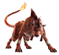Red XIII Artwork from Final Fantasy VII Remake