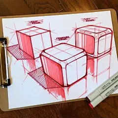 产品倒角手绘正确绘制方法 ​​​​