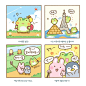 4/500 韩国插画手帐博主daraerare - 小红书
