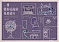 #banner设计# 台湾设计师 Yun-Fang Ho的插画Banner设计 ​​​​