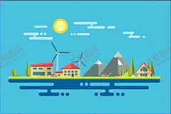 插画  城市  简约  简笔画 【酷图网】城市插画,商插,简约,海报宣传,人文风景,设计,大气,摩登,现代化,漫画场景,自然风光,动漫动画,风景漫画