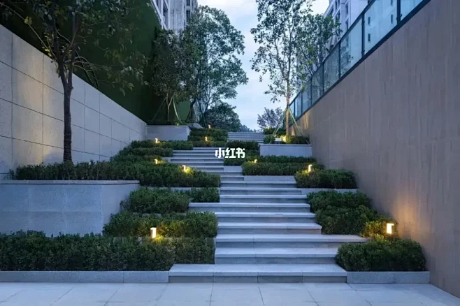 关于景观台阶的植物设计-花瓣网