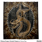 Chinese Dragon Oriental Dragon Shower Curtain | Zazzle.com