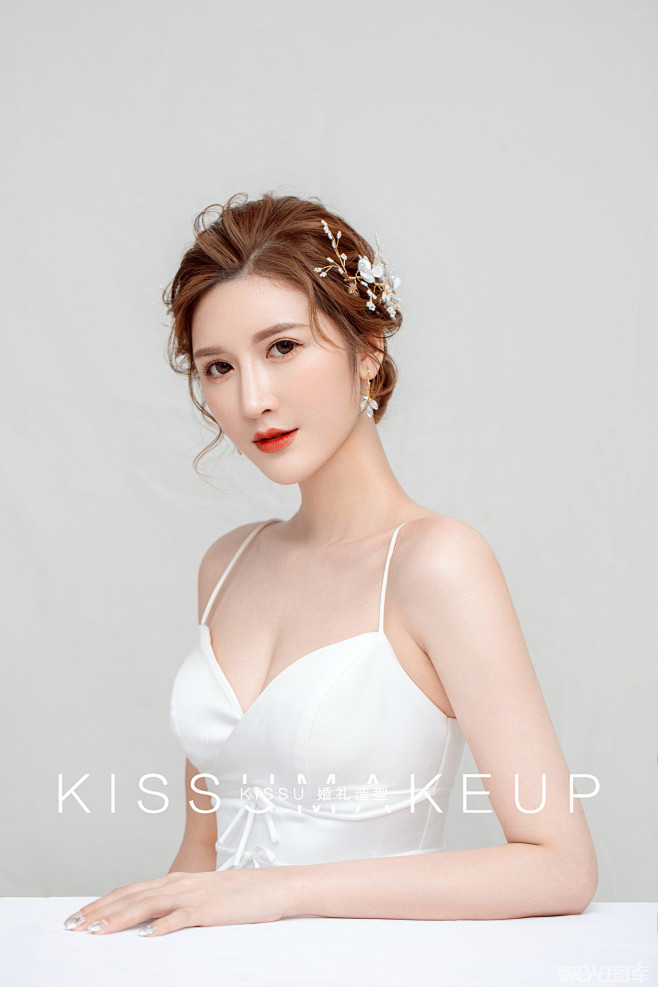 KISSU化妆培训的化妆造型作品《韩式新...