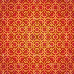 中华民族无缝图案。2016年中国新年。Beautifground。