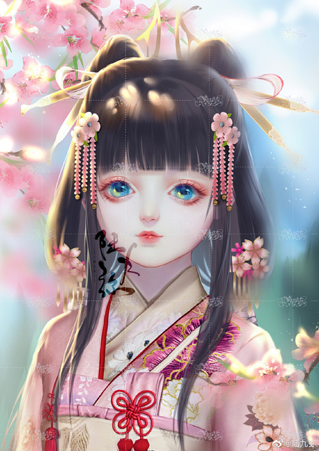 剑网三转手绘超话一只花里胡哨的双雅盒子...